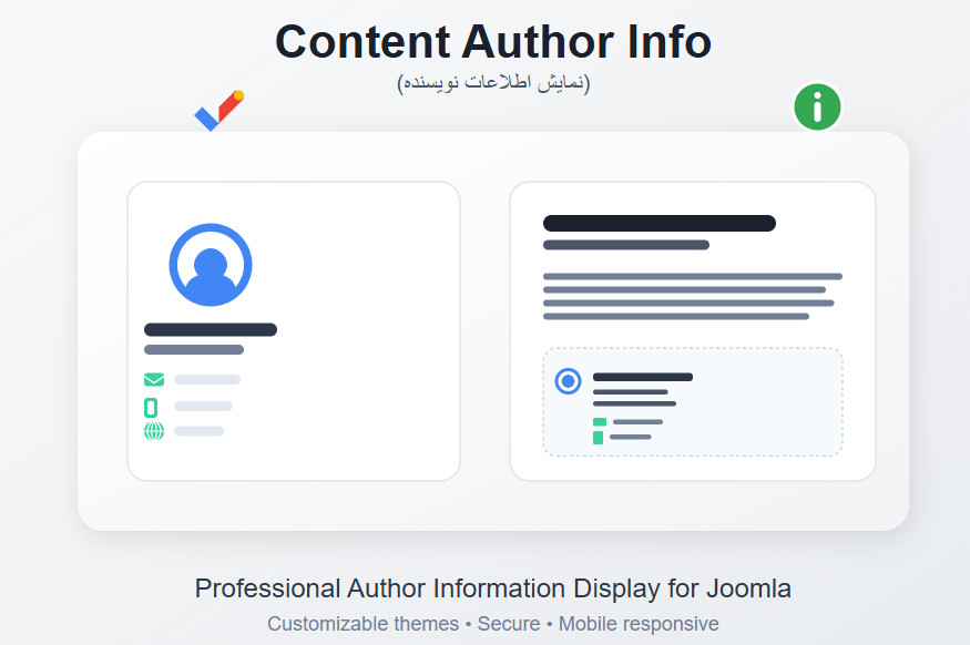 Content Author Info