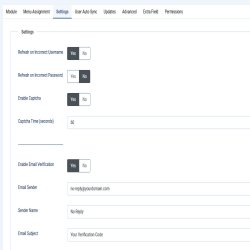 ماژول لاگین جوملا